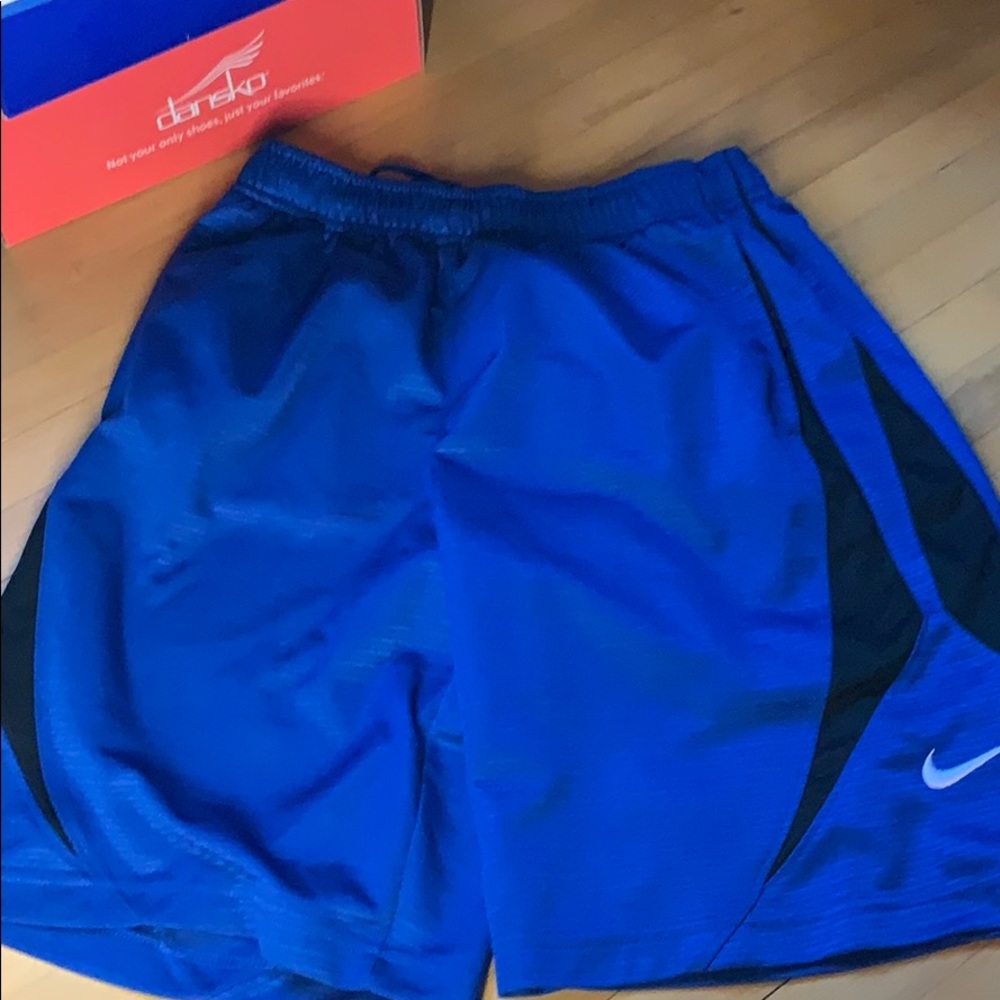 Nike medium blue play shorts